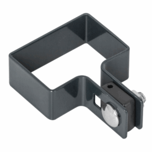 Obejma Końcowa 60x40 do Słupka, Grafitowa