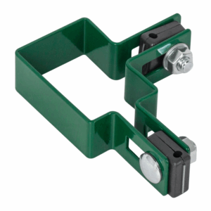 Obejma Narożna 60x40 do Słupka, Zielona