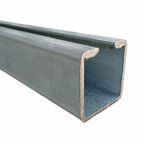 Profil Bramowy 80x80x4 800cm Ocynkowana Prowadnica do Bramy Przesuwnej Szyna