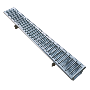 Odwodnienie Liniowe B125 Ocynkowane Stalowe 1000x125 | 100cm x 12,5cm